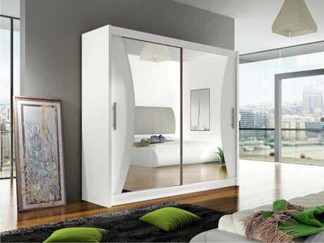 Гардероб Closico 124 (Бял)