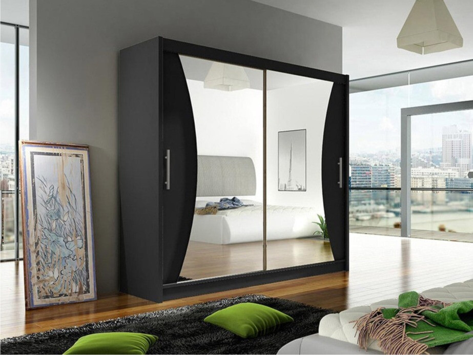 Гардероб Closico 124 (Черен)