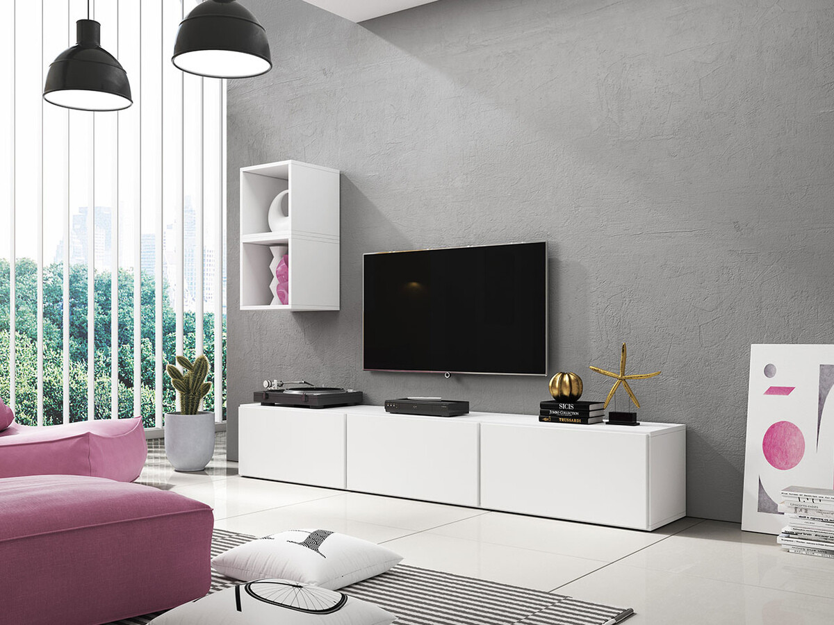 Комплект за хол Corbele 112 (Бял)