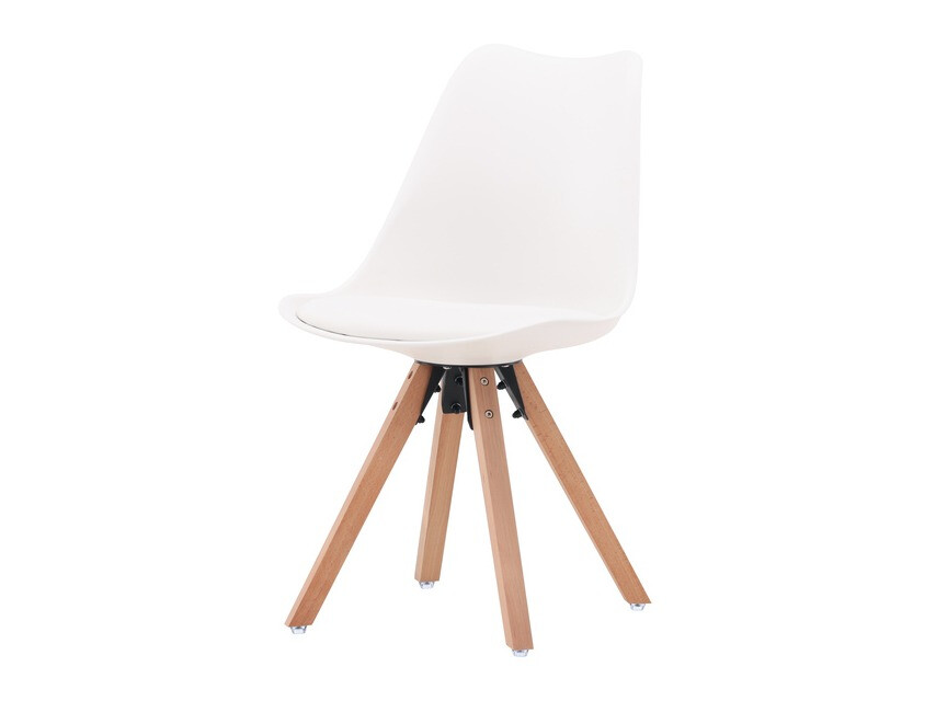 Маса и столове за трапезария Dallas 3781 (Бял + Светлокафяво)