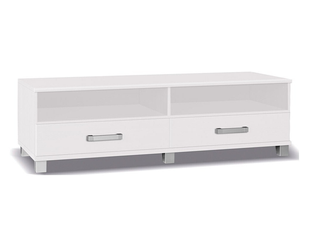 ТВ шкаф Cirevau 132 (Бял)