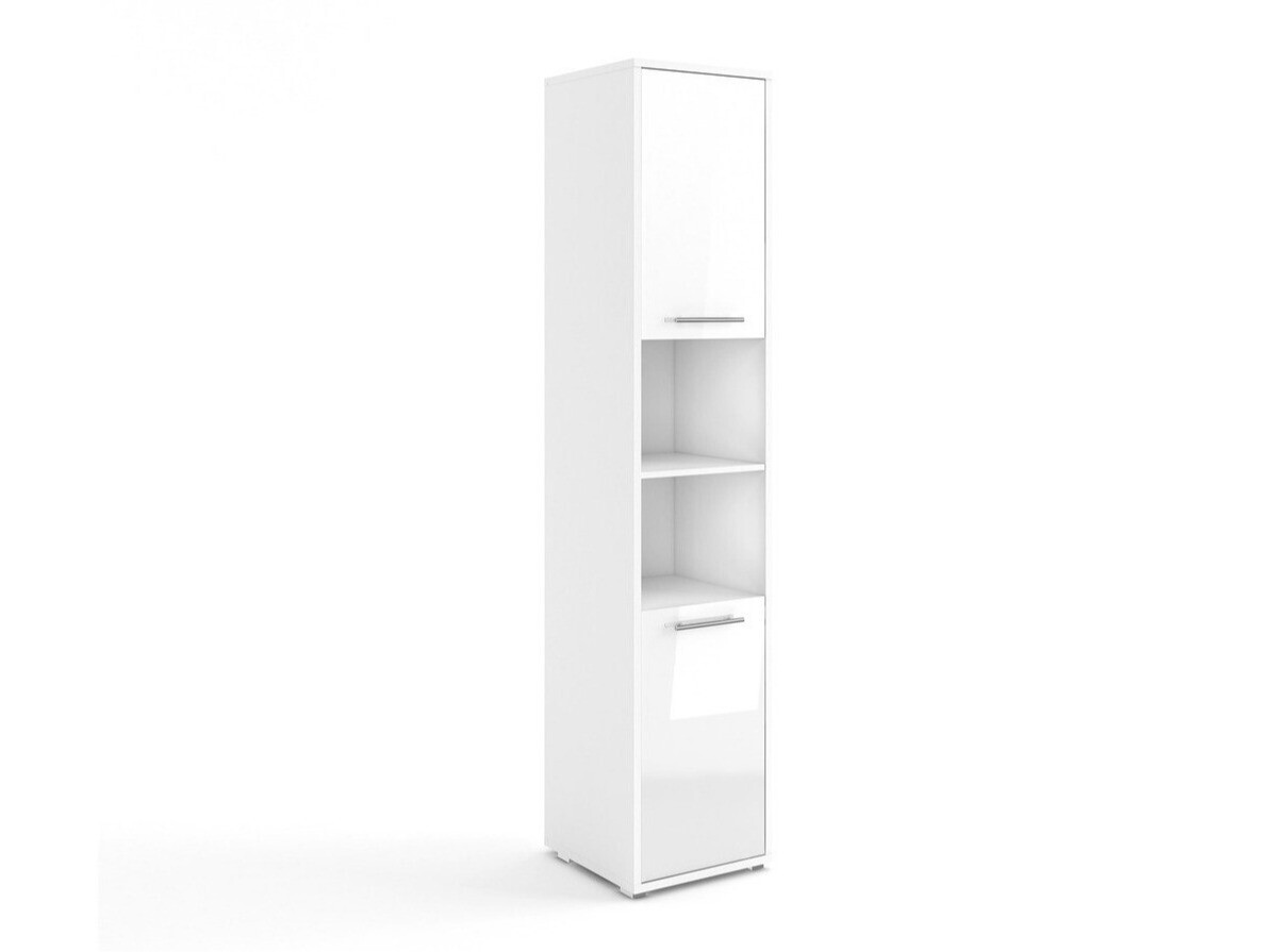 Етажерка Concept Pro Lenart Levfere 111 (Бял + Бял гланц)