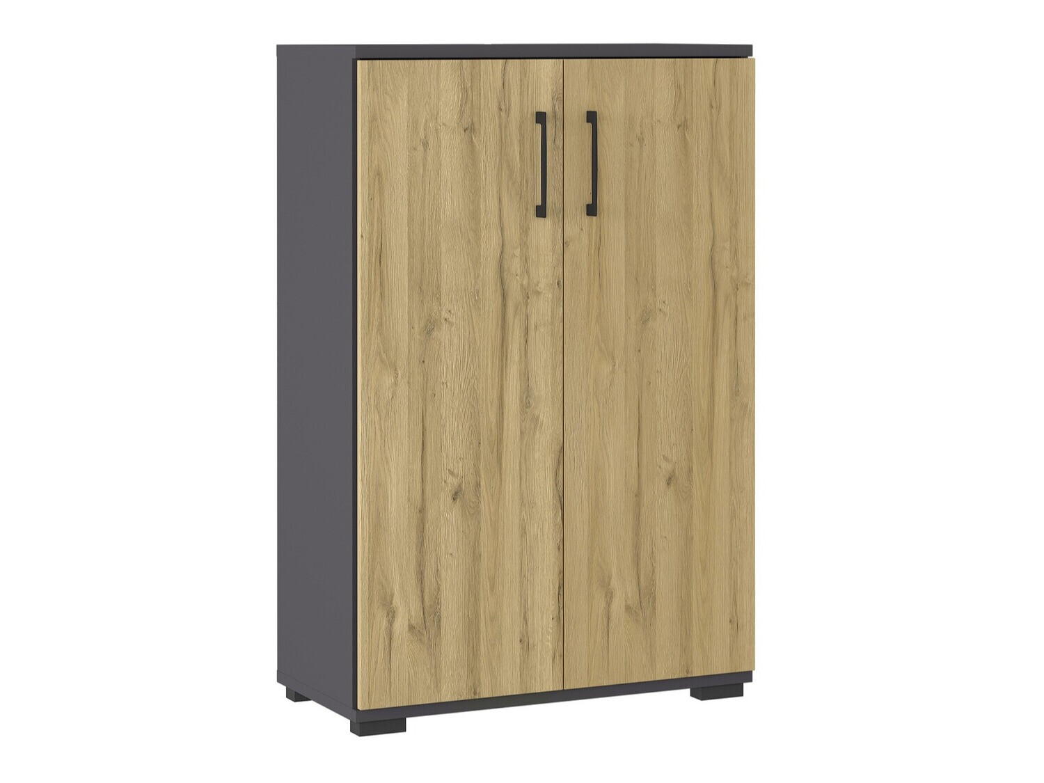 Шкаф Lartesi 101 (Графит + Grandson дъб)