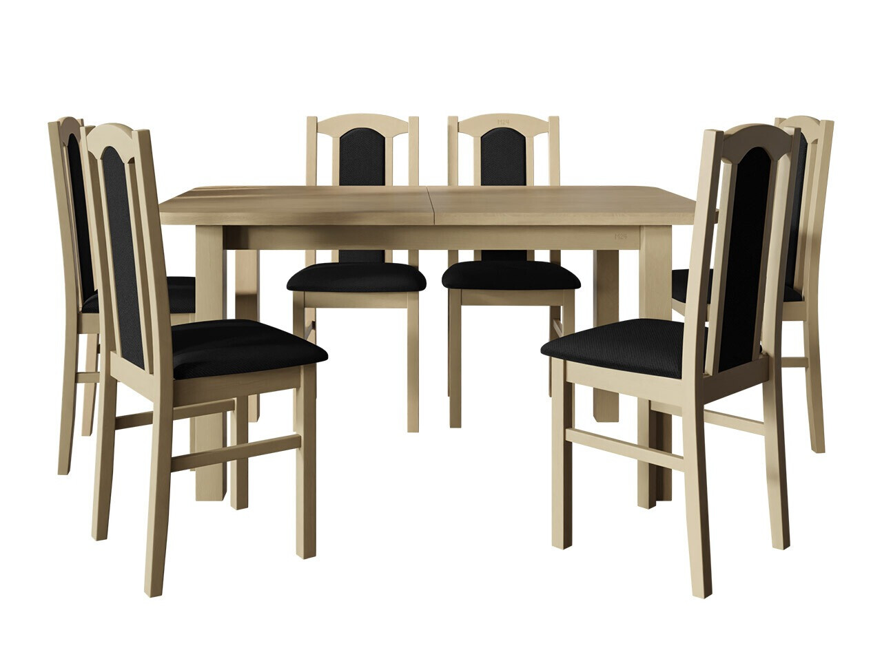 Маса и столове за трапезария Victorville 273 (Сонома дъб)