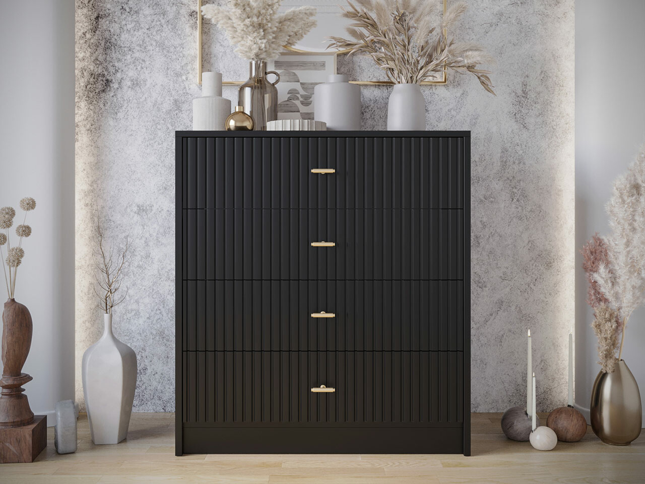 Скрин Hartford 424 (Черен)