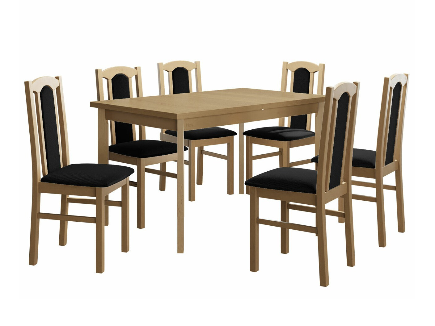 Маса и столове за трапезария Victorville 277 (Сонома дъб)