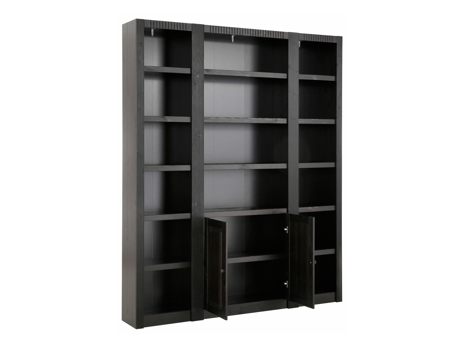 Комплект етажерки Tulsa 584 (Тъмнокафяв)