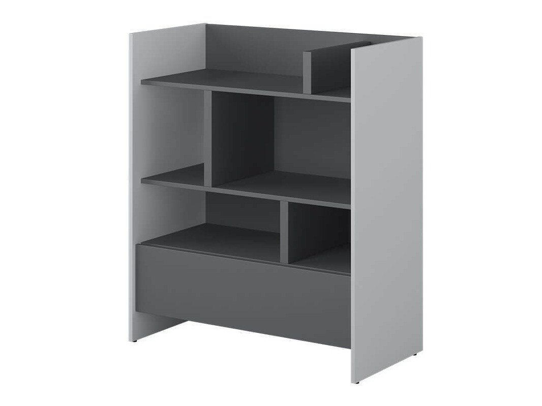 Етажерка Concept Pro Lenart VIII (Сив + Графит)