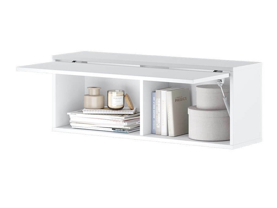 Окачен шкаф Concept Pro Lenart Levfere 153 (Бял)