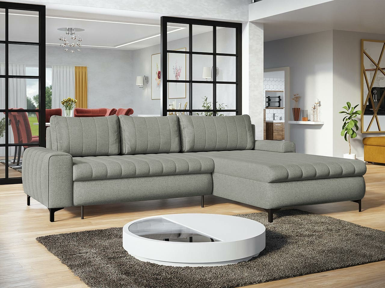 Ъглов диван Lincoln 175 (Barrel 83)