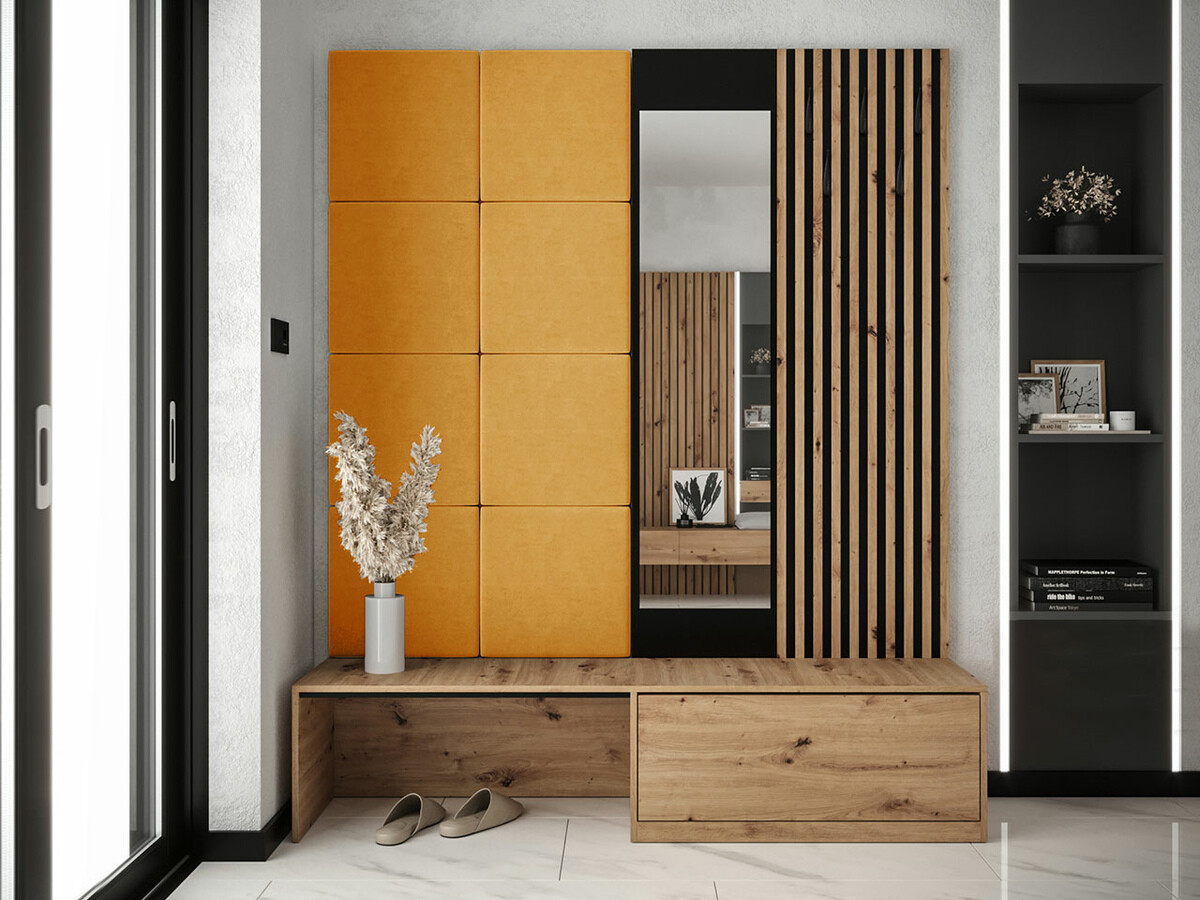 Комплект за антре Fabor (Artisan дъб + Manila 32)