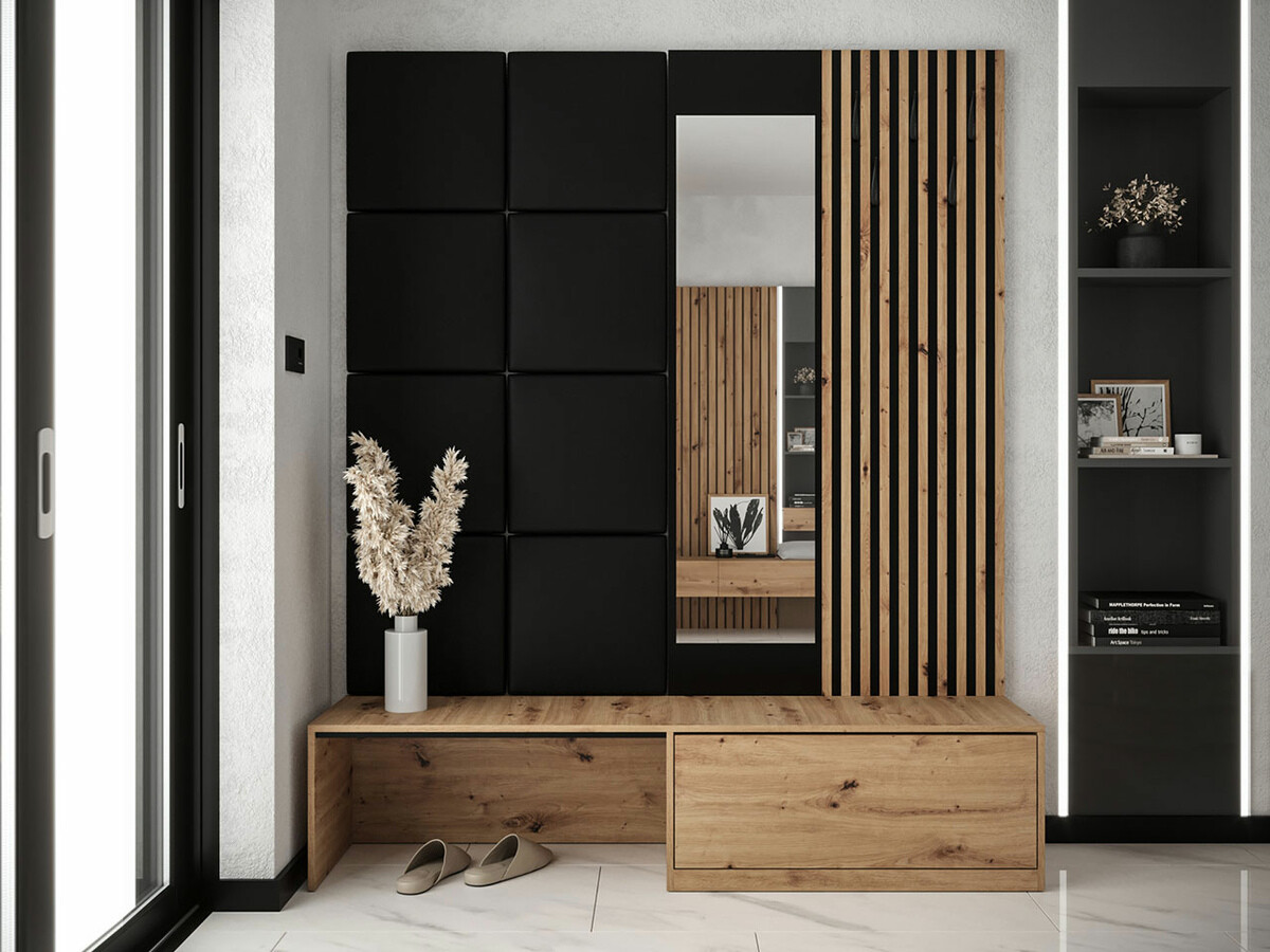 Комплект за антре Fabor (Artisan дъб + Soft 011)