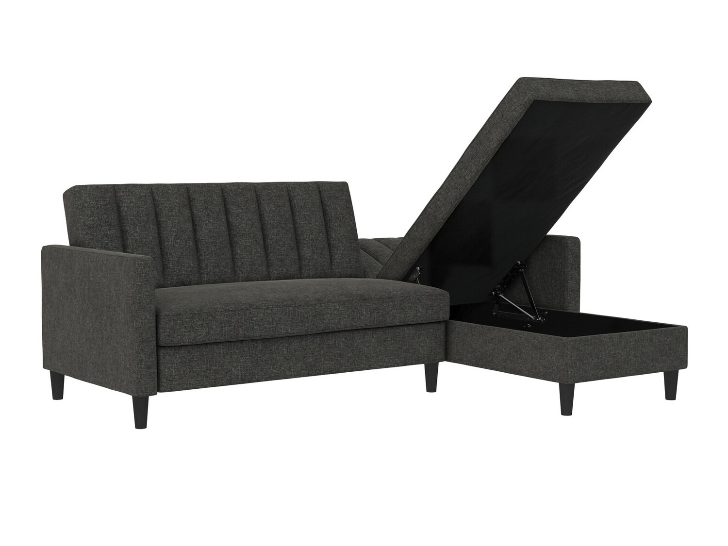 Ъглов диван Tulsa 583 (Антрацит)