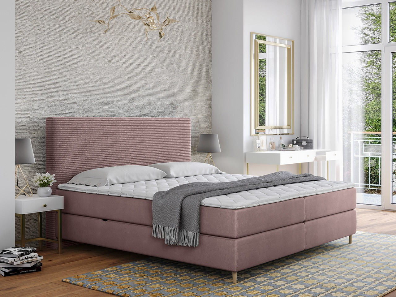 Континентално легло ComfiDream Miraara (Poso 27 + Kronos 27)