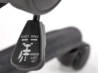 Офис стол Houston 1373 (Сив + Черен)