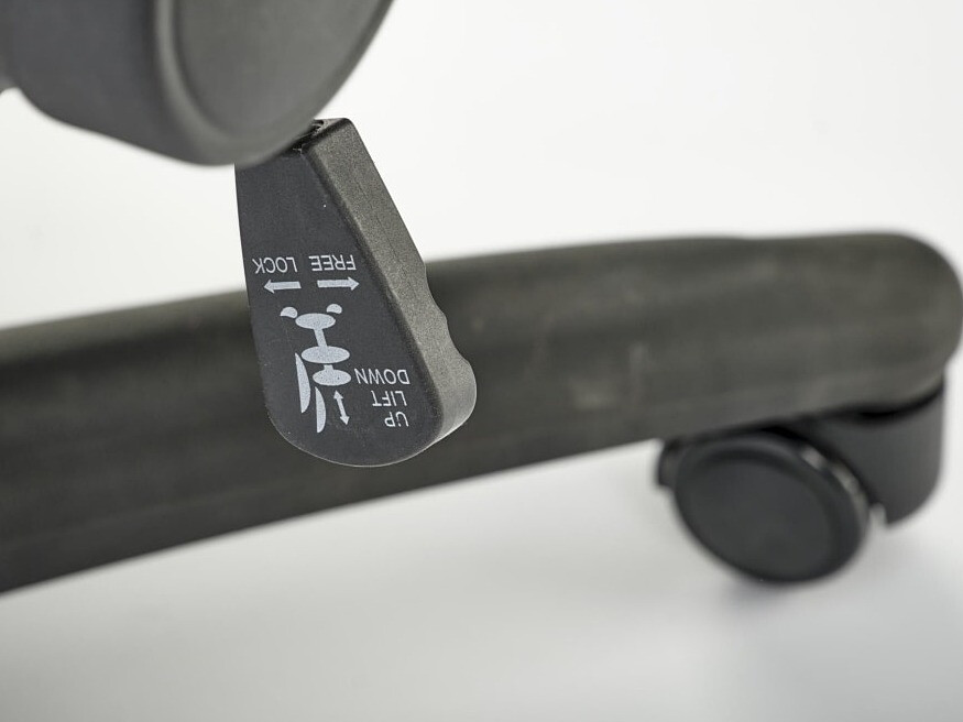 Офис стол Houston 1373 (Светло розово + Черен)