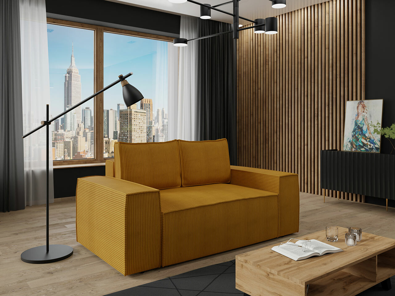 Разтегателен диван Clovis 107 (Poso 01)