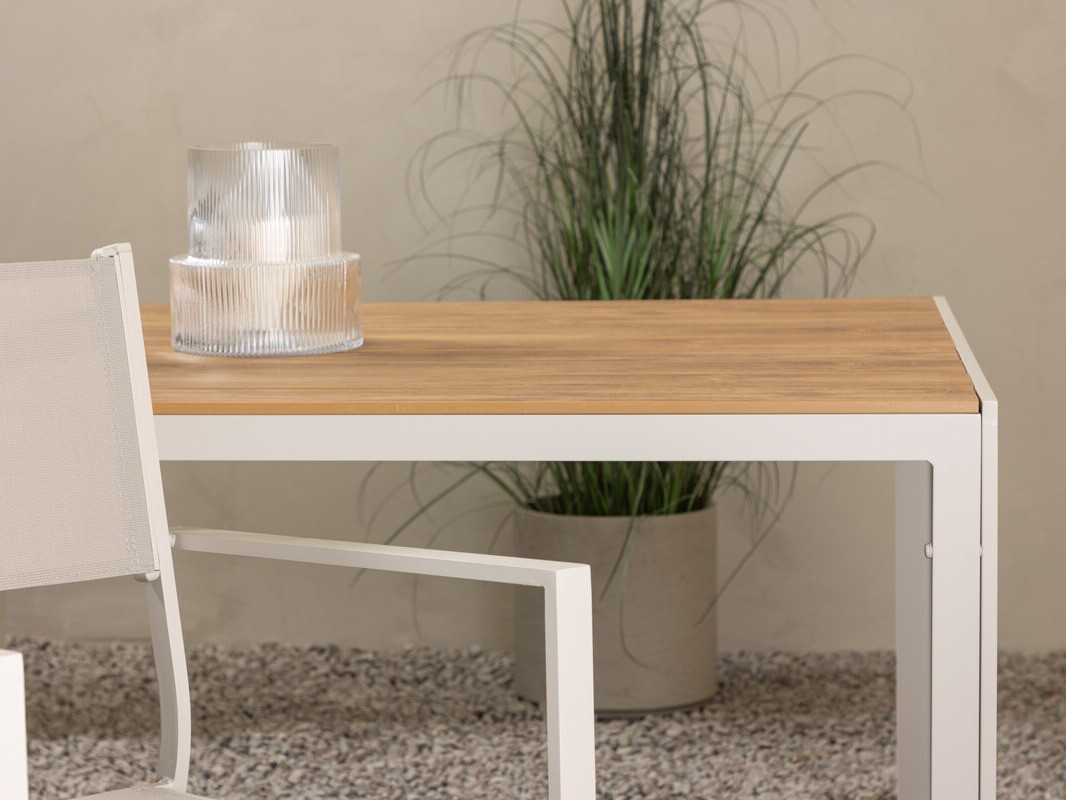 Градинска маса Dallas 3890 (Бежов + Ярък дърво)