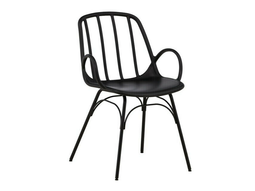 Маса и столове за трапезария Dallas 3897 (Черен)