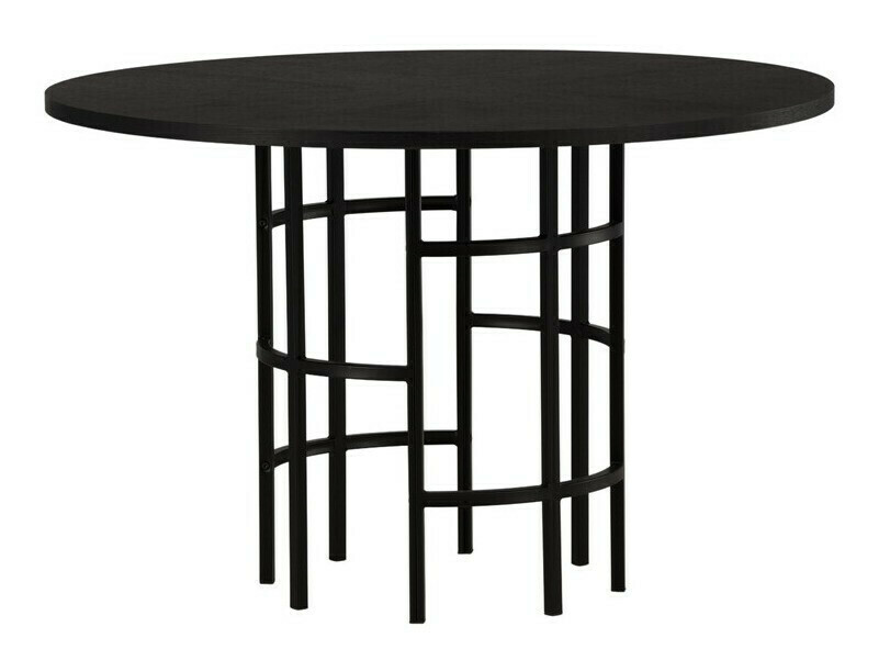 Маса и столове за трапезария Dallas 3914 (Черен)