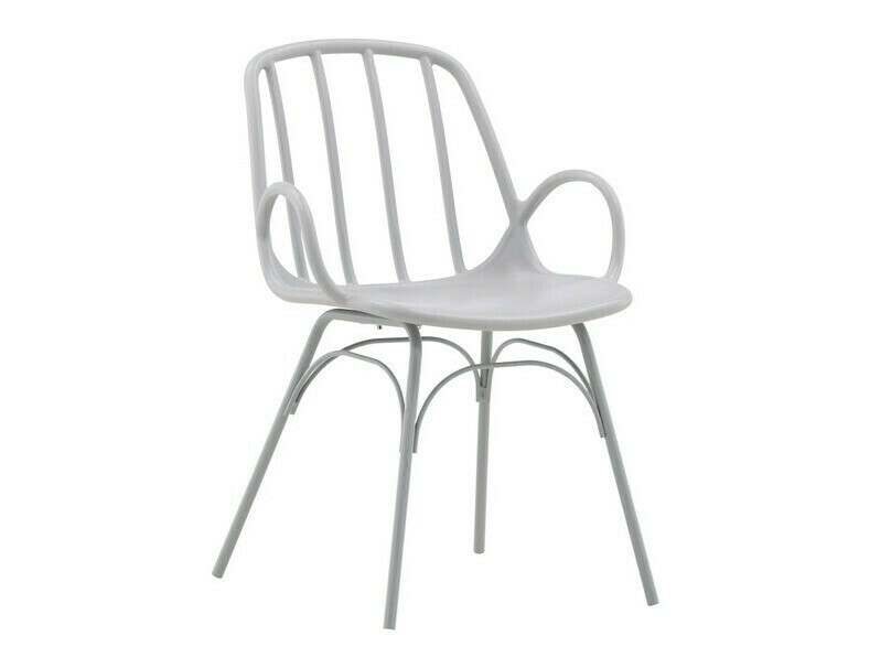 Маса и столове за трапезария Dallas 3914 (Светло сив)