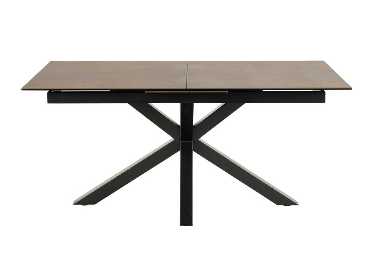 Маса Norsica 676 (Черен + Кафяв)