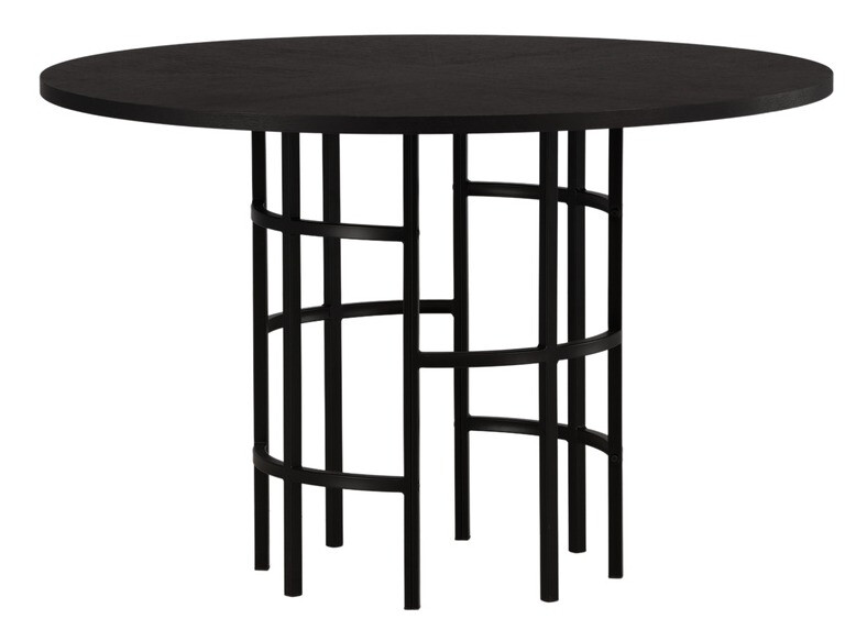 Маса и столове за трапезария Dallas 3917 (Черен)