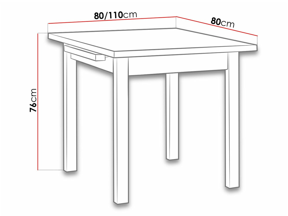 Маса Victorville 109 (Бял)