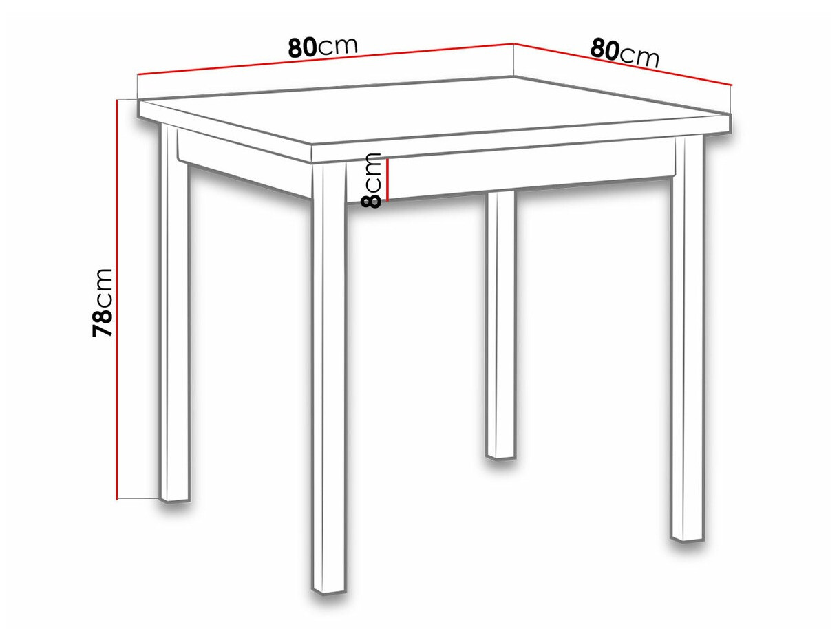 Маса Victorville 110 (Бял)