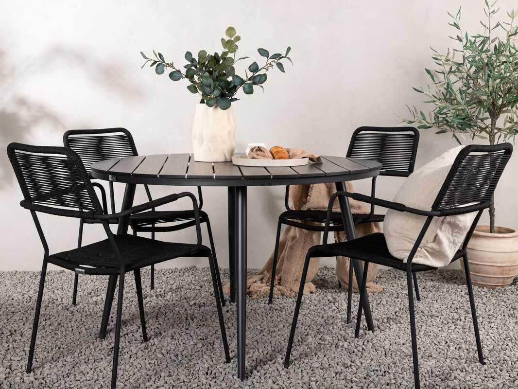 Градински комплект Dallas 3924 (Черен)