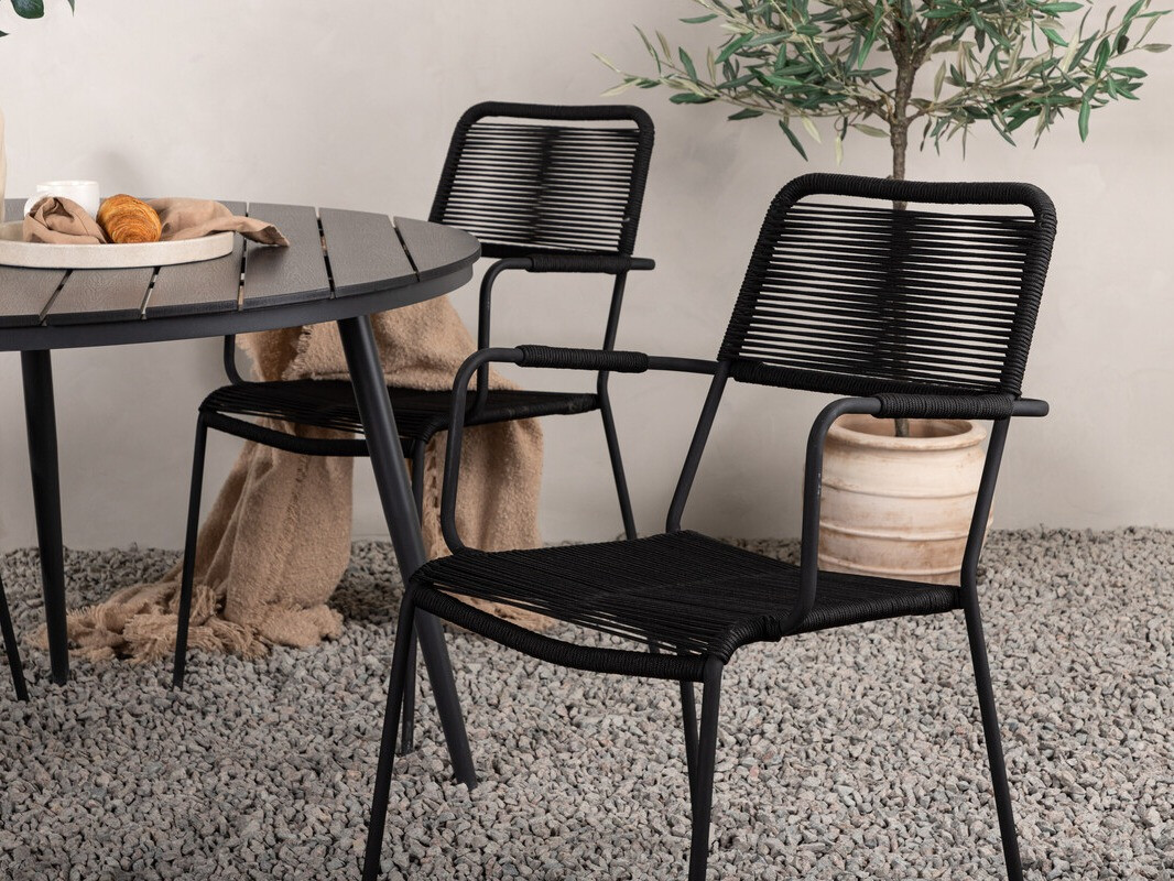 Градински комплект Dallas 3924 (Черен)