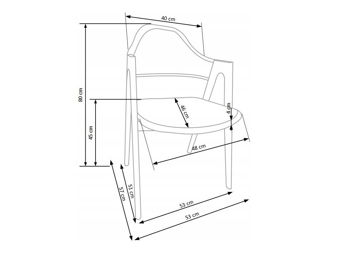 Стол Houston 1434 (Сметана)