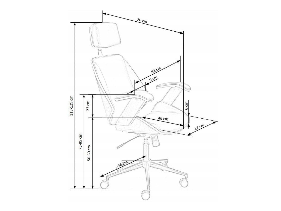 Офис стол Houston 1490 (Черен + Opex)