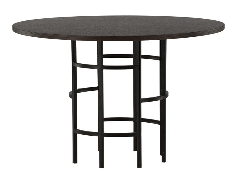 Маса и столове за трапезария Dallas 3446 (Черен)