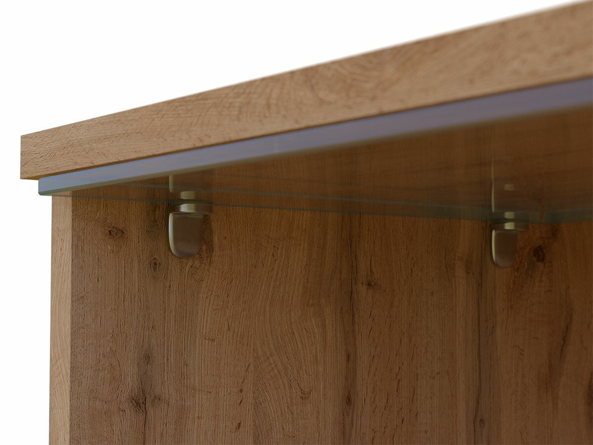 ТВ шкаф Scientia (Бял + Бял гланц)