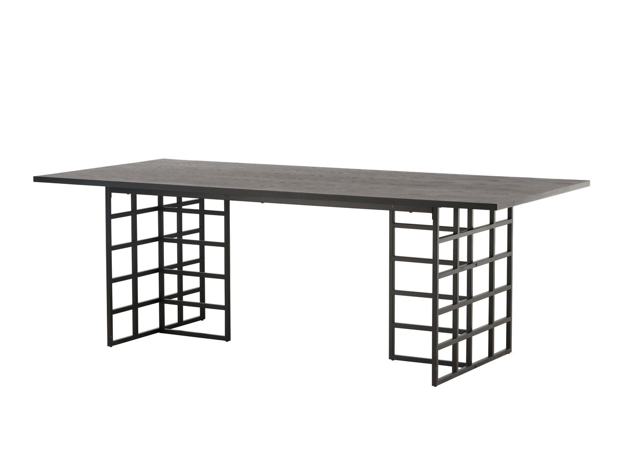 Маса и столове за трапезария Dallas 4041 (Черен)