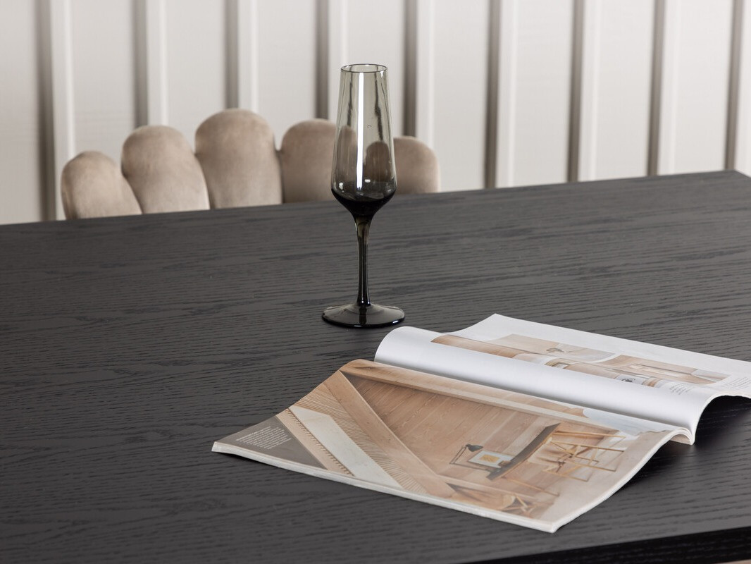 Маса и столове за трапезария Dallas 4042 (Черен)