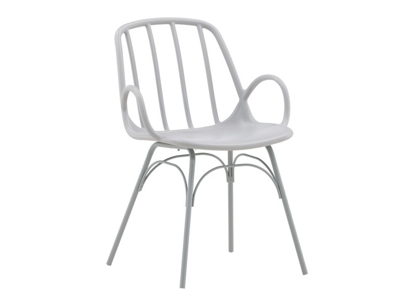 Маса и столове за трапезария Dallas 4077 (Светло сив)