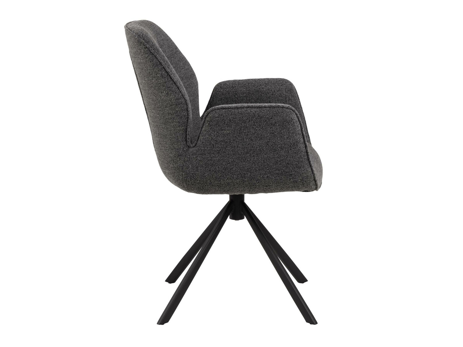 Стол Norsica 696 (Антрацит + Черен)