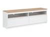ТВ шкаф Catelbi 100 (Бял + Дъб)