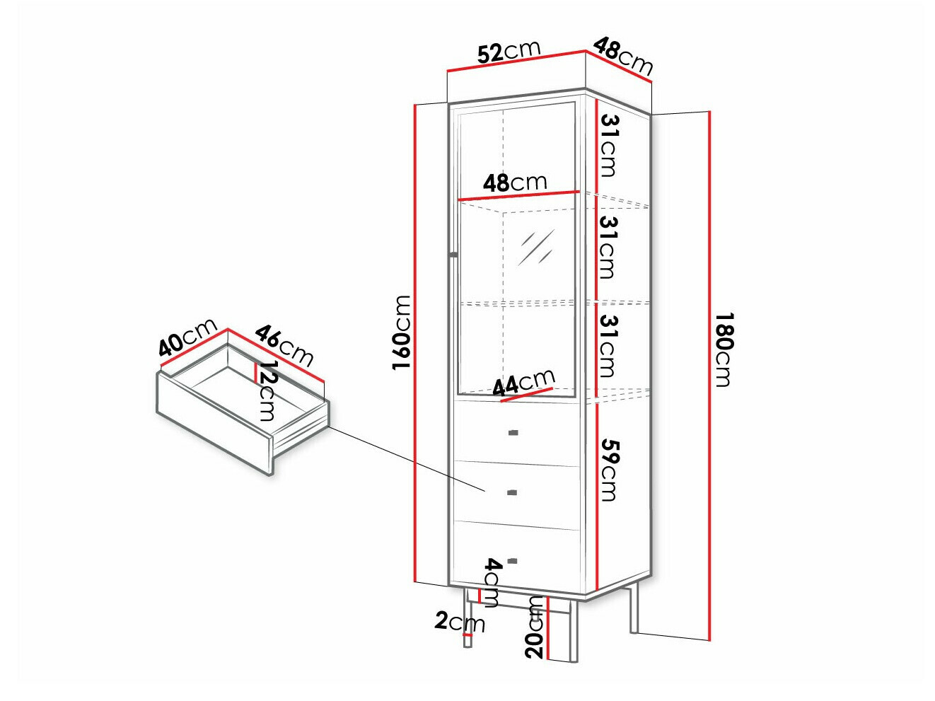 Етажерка Comfivo Granium