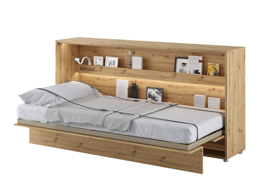 Падащо легло Concept Pro Lenart Levfere 115 (Artisan дъб)