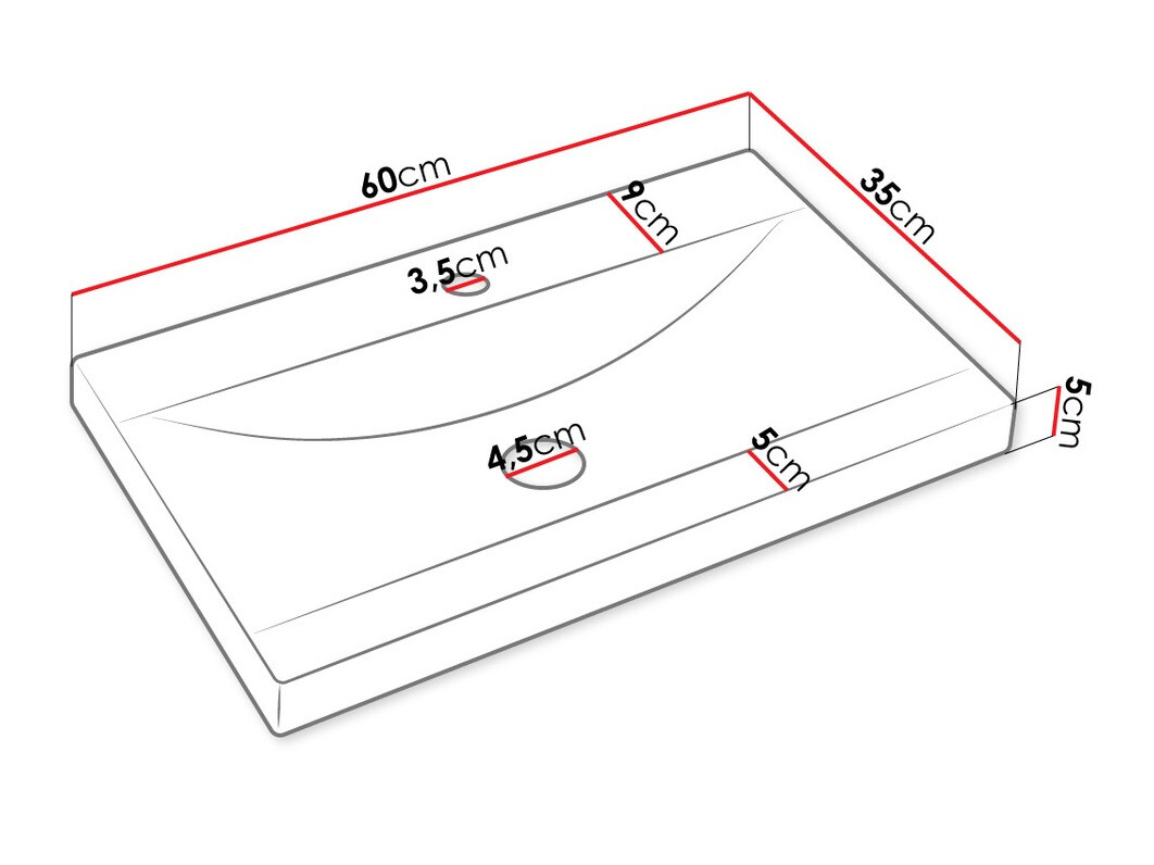Комплект за баня Comfivo Delphinus IV (Бял)
