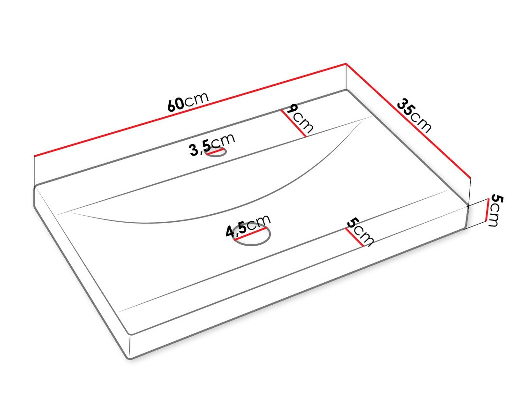Комплект за баня Comfivo Delphinus IX (Бял)