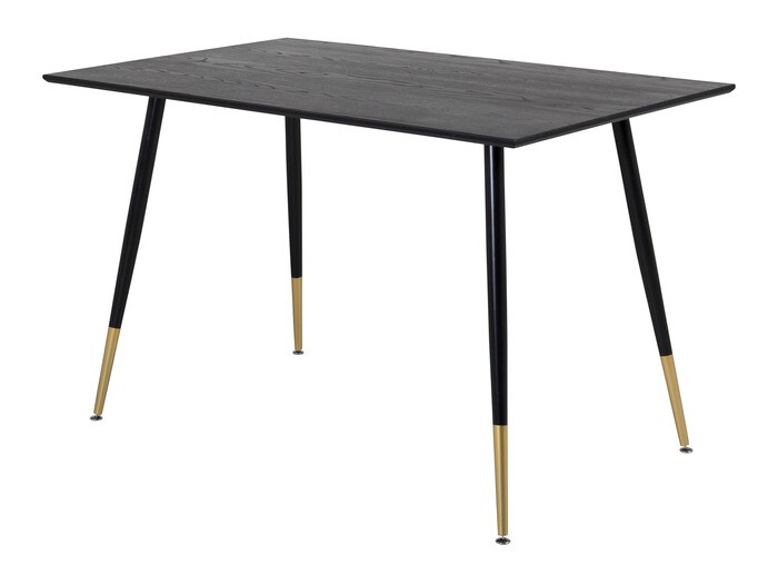 Маса и столове за трапезария Dallas 1693 (Син + златно)