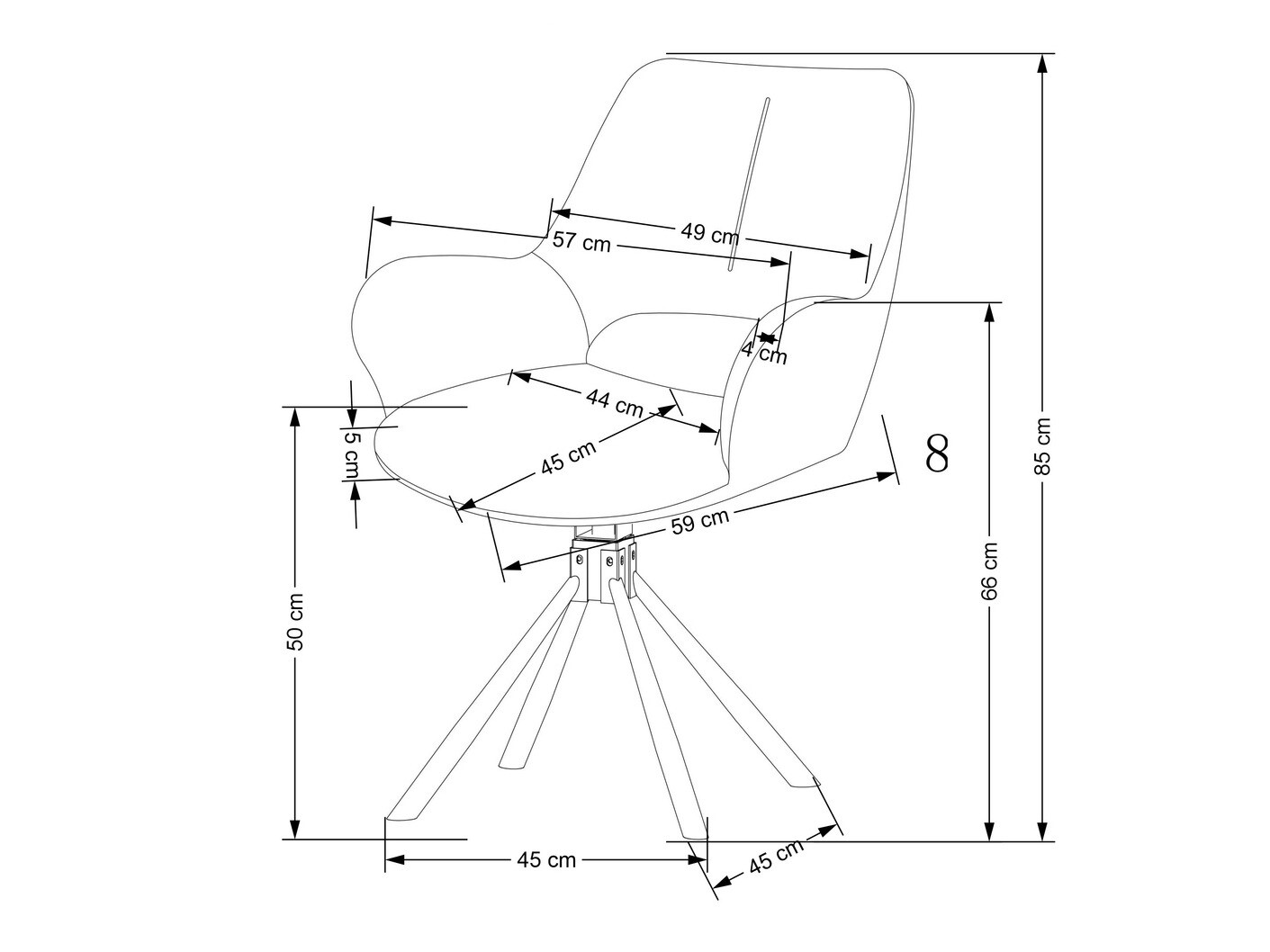 Стол Houston 1499
