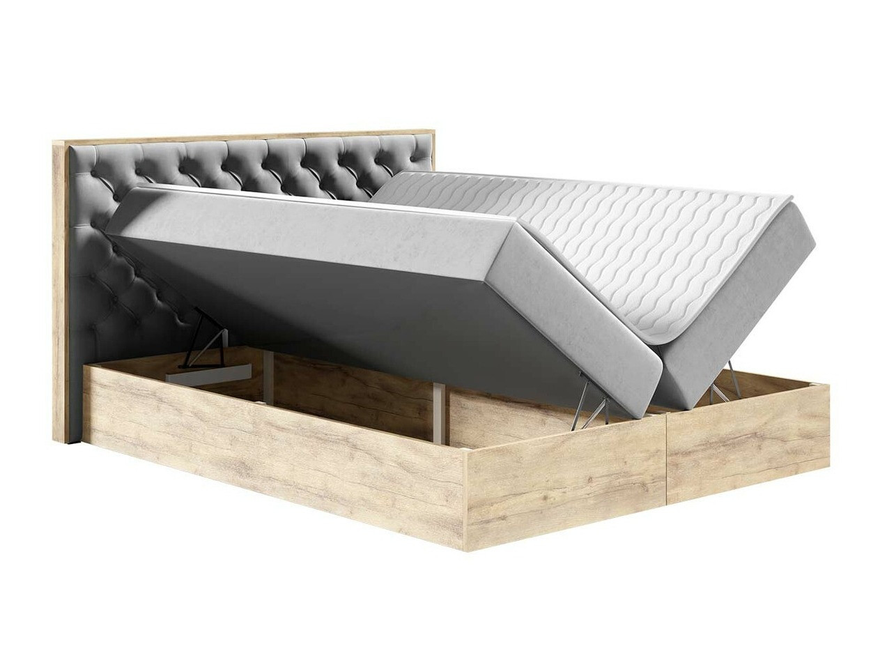 Континентално легло Navis I (Дъб уотан + Faro 4)