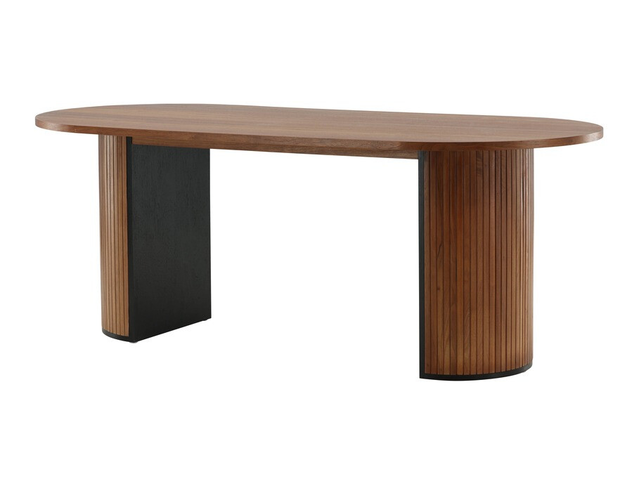 Маса и столове за трапезария Dallas 2749 (Бежов + Черен)