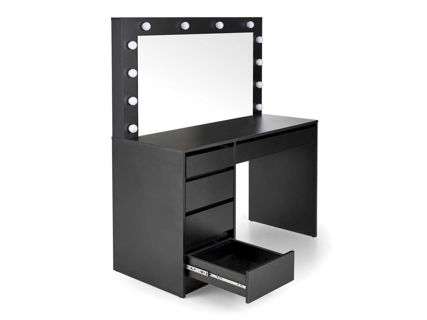 Тоалетка Houston 1504 (Черен)