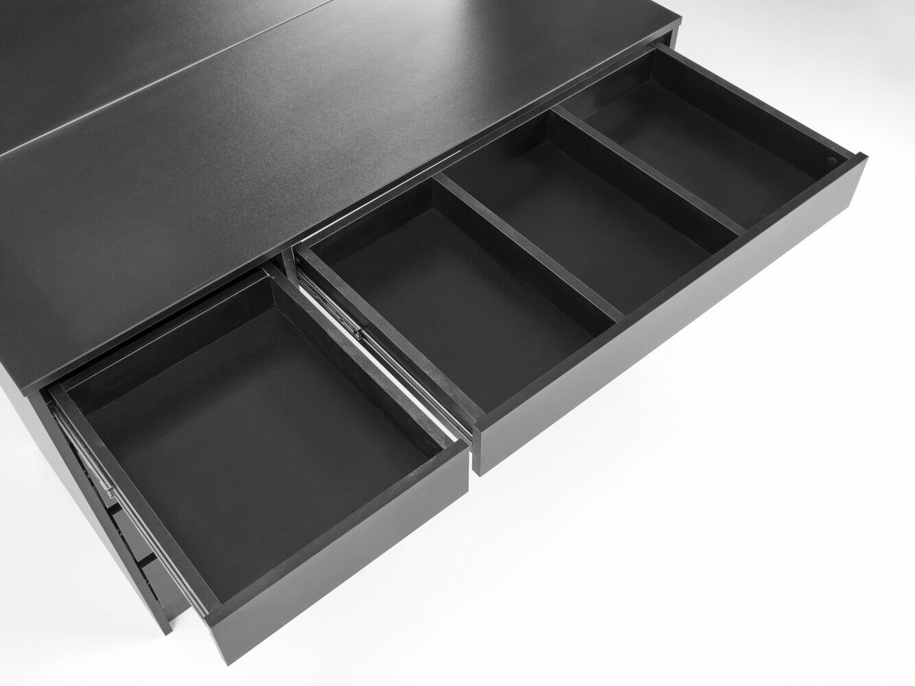 Тоалетка Houston Gaudium I (Черен)